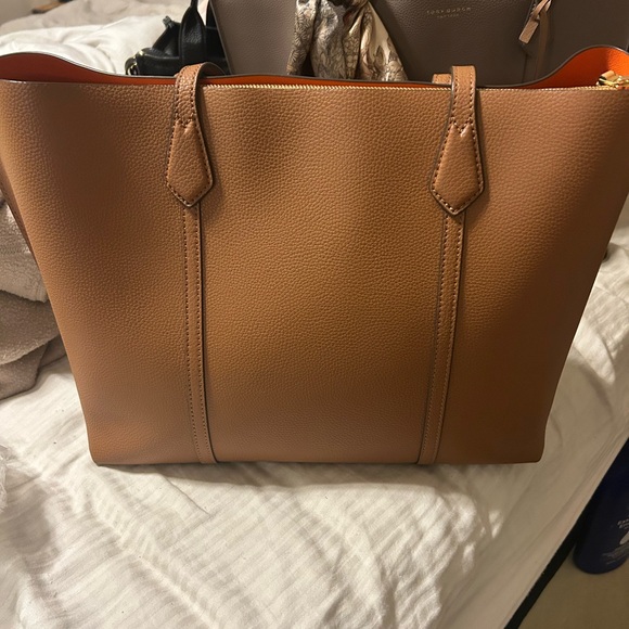 Tory Burch Tan Leather Tote - Picture 5 of 7